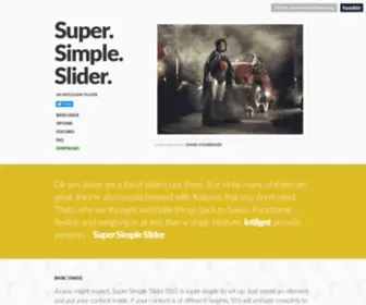 Supersimpleslider.com(Super) Screenshot