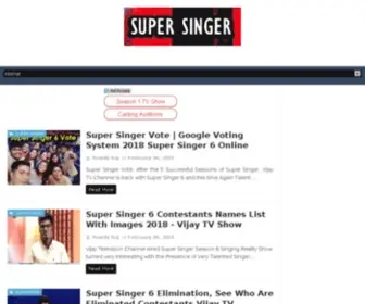 Supersinger6.in(Supersinger6) Screenshot