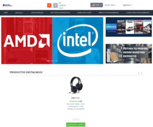 Supersistemasweb.com.ar(Venta de Computacion y Accesorios Online) Screenshot