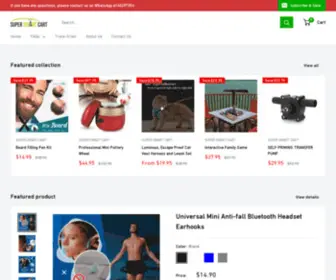 Supersmartcart.com(Super Smart Cart) Screenshot