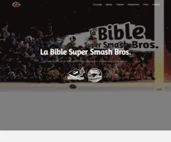 Supersmashbros.fr(Bible Super Smash Bros. écrite par Culture Games) Screenshot