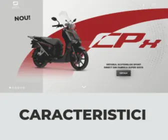 Supersoco.ro(Scutere si motociclete electrice) Screenshot