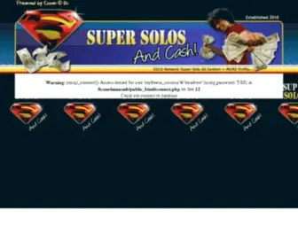 Supersolosandcash.com(Super Solos And Cash) Screenshot