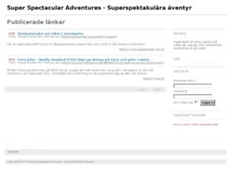 Superspectacularadventures.com Screenshot