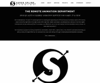 Supersplinestudios.com(The Remote Animation Department) Screenshot
