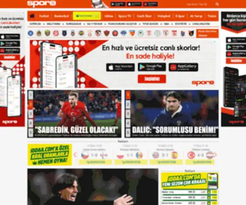 Superspor.com(Spor Haberleri) Screenshot