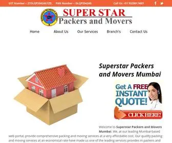 Superstarpackers.com(Packers and Movers in Mumbai) Screenshot