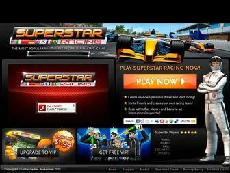 Superstarracing.net(Superstar Racing) Screenshot