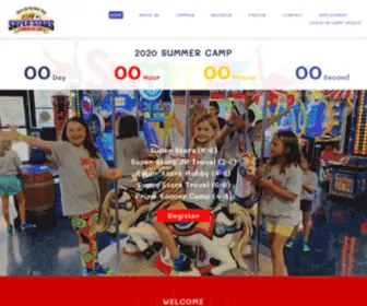 Superstarscamp.com(Super Stars Camp) Screenshot