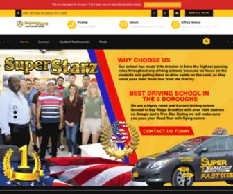 Superstarzauto.com(New York's Best Driving School) Screenshot