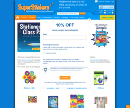 Superstickers.com(Superstickers) Screenshot
