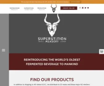 Superstitionmeadery.com(Superstition Meadery) Screenshot