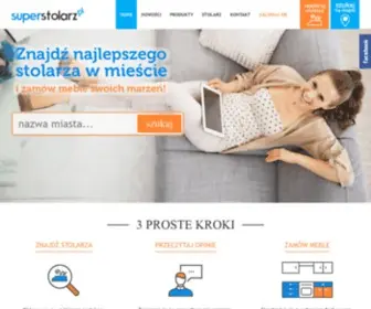 Superstolarz.pl(Meble kuchenne i biurowe) Screenshot