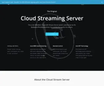 Superstreamsystem.com(The Cloud OBS Stream server system) Screenshot