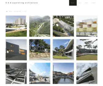 Superstring-Architecture.com(슈퍼스트링) Screenshot