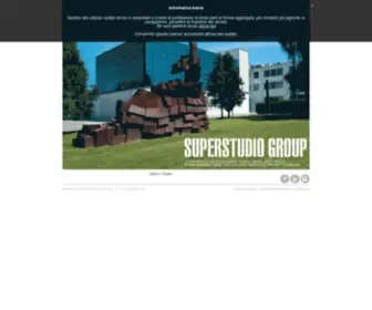 Superstudiogroup.com(Superstudio Group) Screenshot