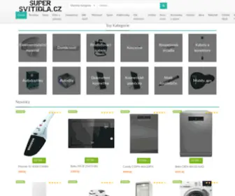 Supersvitidla.cz(Designové osvětlení a stylová svítidla) Screenshot