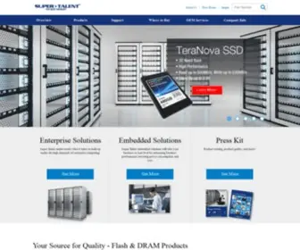 Supertalent.com(Super Talent Technology) Screenshot