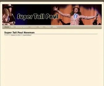 Supertallpaul.com(Supertallpaul.com blog) Screenshot