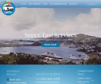 Supertaxiservices.com(St Thomas Taxi Service) Screenshot