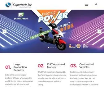 Supertechinc.in(Supertech Pvt Ltd) Screenshot