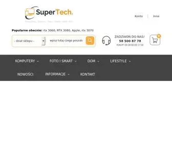 Supertech.pl(Sklep Komputerowy) Screenshot