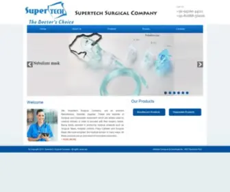 Supertechsurgical.com(Supertech Surgical Company) Screenshot