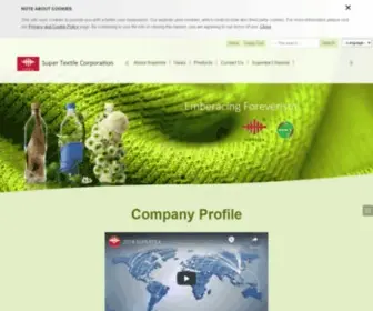 Supertextile.com(Super Textile Corp) Screenshot