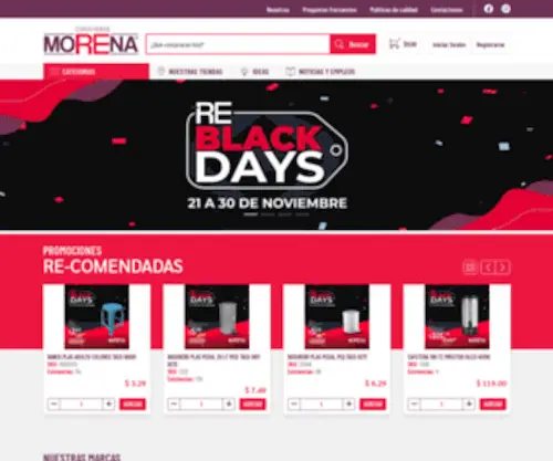 Supertiendamorena.com(Supertiendamorena) Screenshot