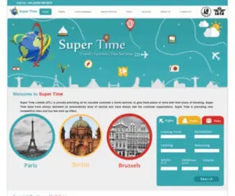 Supertime.co.uk(Travel) Screenshot