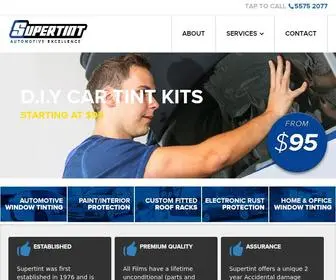 Supertint.com.au(GOLD COAST'S LEADING CHOICE SINCE 1976) Screenshot