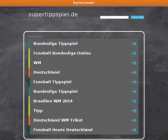 Supertippspiel.de(Fußball) Screenshot