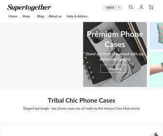 Supertogether.com(Supertogether phone cases) Screenshot