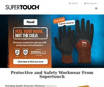 Supertouch.com(Quality Safety Workwear & PPE) Screenshot