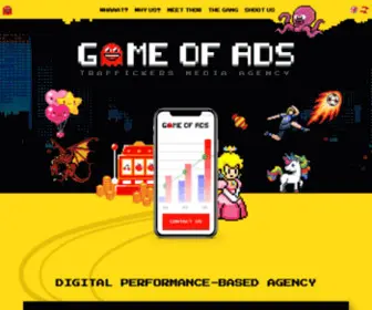 Supertrackingads.com(GAME OF ADS) Screenshot