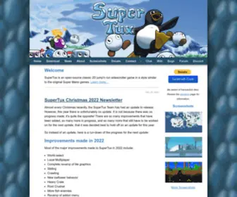 Supertux.org(Supertux) Screenshot