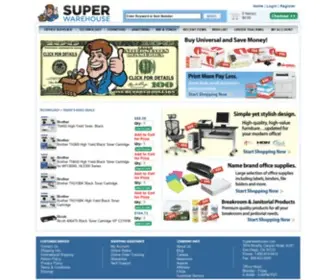 Superwarehouse.com(Printers) Screenshot