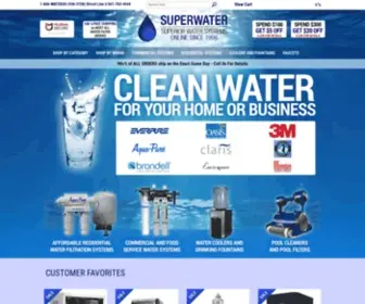 Superwater.com(Everpure) Screenshot