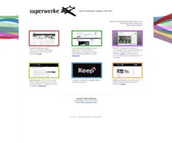 Superwerke.com.br(Internet, webdesign e algumas coisas mais) Screenshot