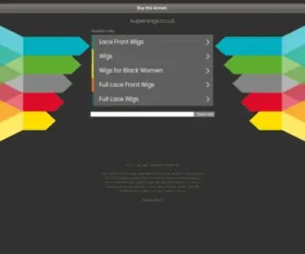 Superwigs.co.uk(superwigs) Screenshot