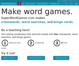 Superwordgames.com(Superwordgames) Screenshot