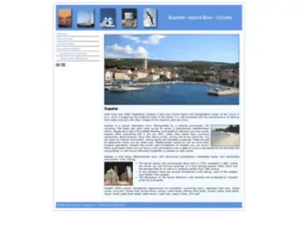 Supetar-Brac-Croatia.com(Supetar Island Brac Croatia) Screenshot