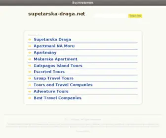 Supetarska-Draga.net(Supetarska) Screenshot