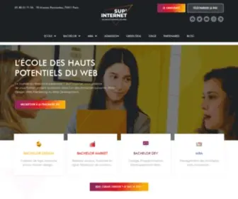 Supinternet.fr(50% business) Screenshot