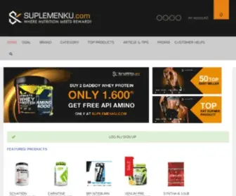 Suplemenku.com(Toko Suplemen Fitness Jakarta) Screenshot