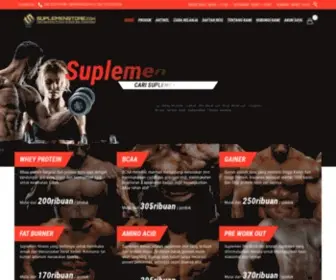 Suplemenstore.com(Jual suplemen gym fitnes terbaik dan terpercaya) Screenshot