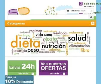 Suplementosdieta.com(Parafarmacia online barata) Screenshot