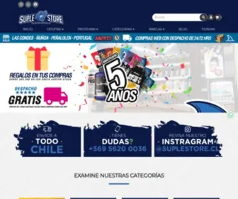 Suplestore.cl(Suplementos Deportivos Chile) Screenshot