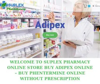 Suplexpharmacy.com(Buy adipex online) Screenshot