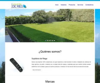 Suplidoraderiego.com(Suplidora de Riego) Screenshot